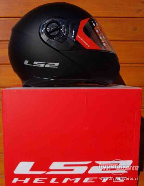 Výklopná helma LS2 FF325 Strobe Černá - foto 4