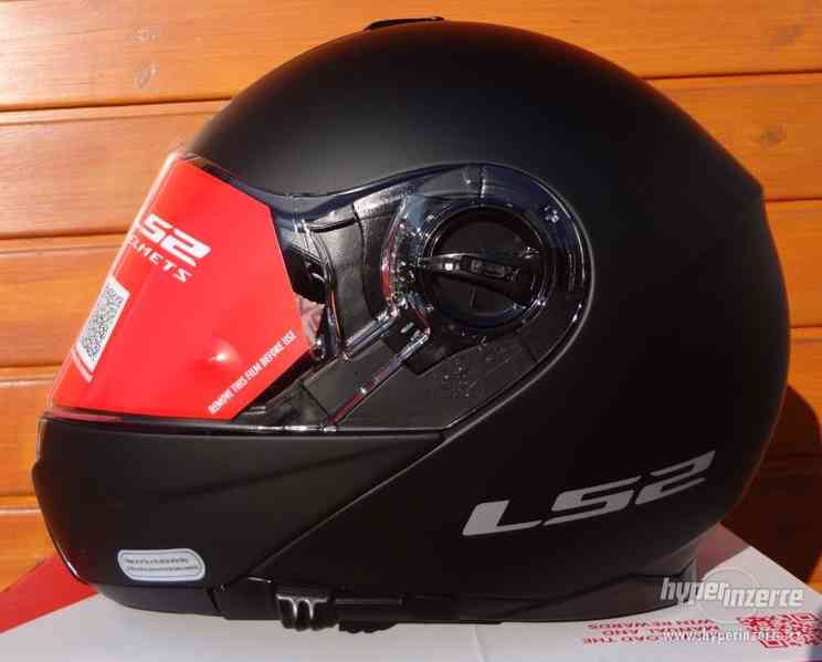 Výklopná helma LS2 FF325 Strobe Černá - foto 5