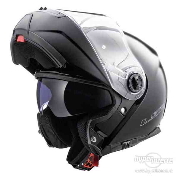 Výklopná helma LS2 FF325 Strobe Černá - foto 7