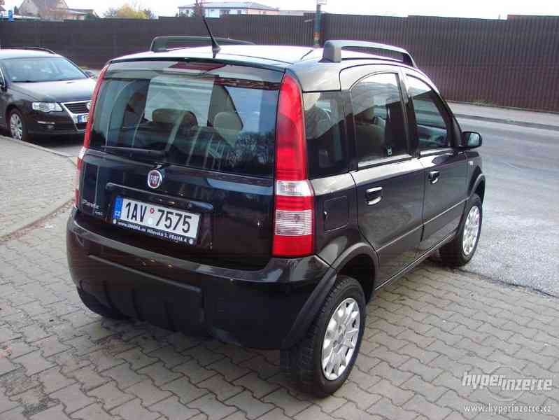 Fiat Panda 1.2i r.v.2009 (4x4) 1.Majitel Koupeno v ČR DPH - foto 4