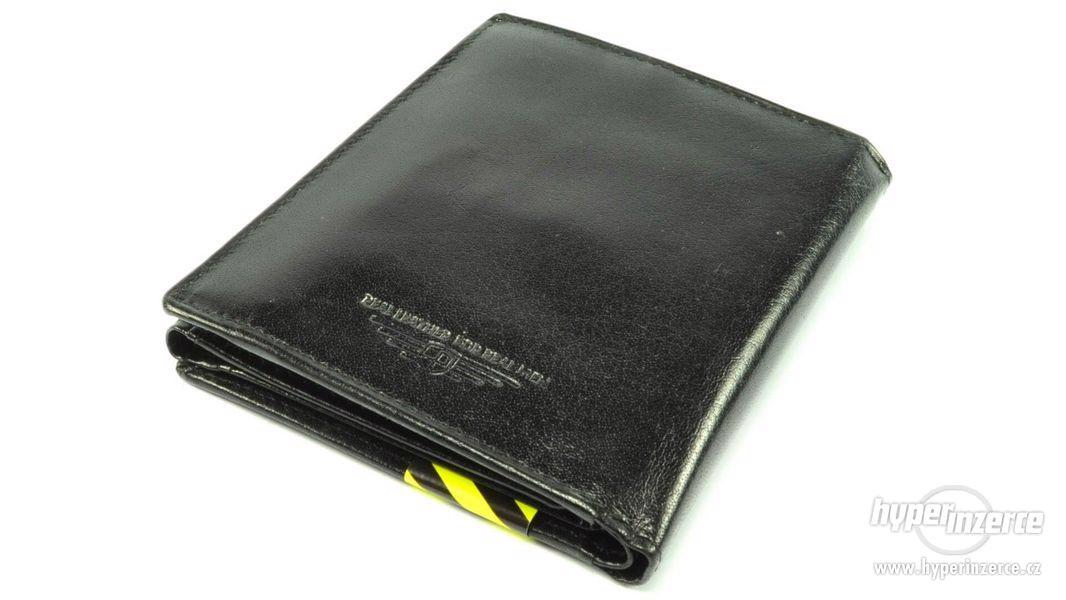 Luxusní pánská černá peněženka - foto 2