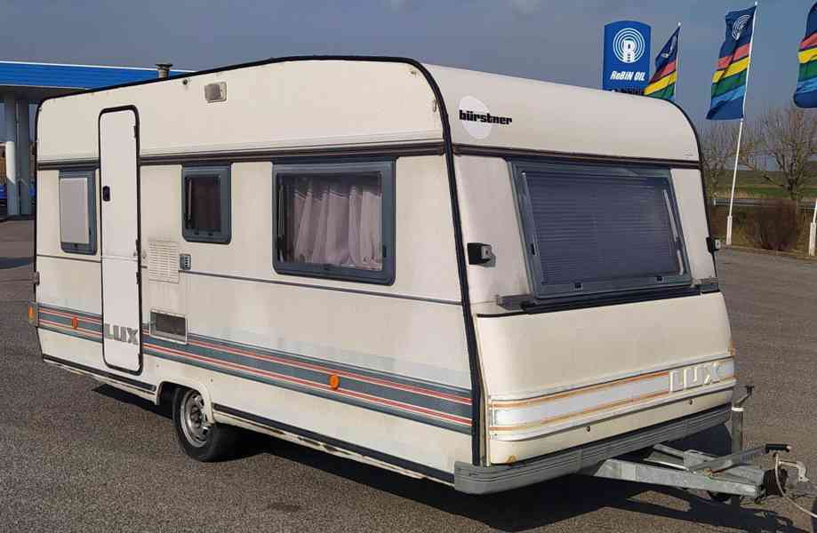 Cestovní karavan Buerstner Lux, ČR doklady, nová STK. - foto 1