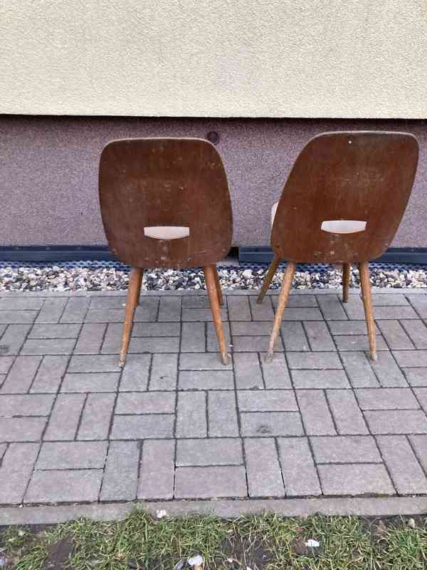 2x staré křesílko / židle - foto 3