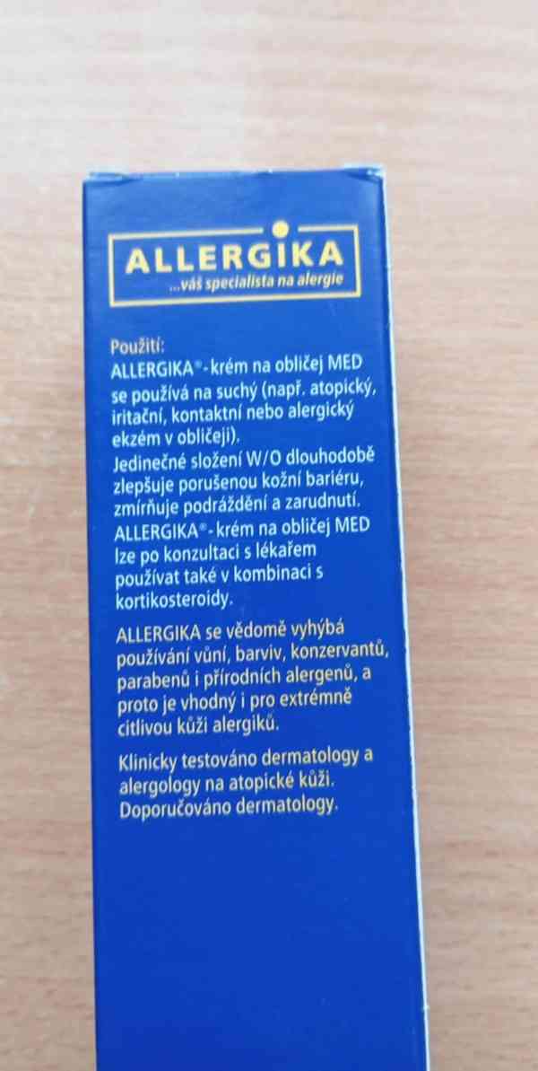 Nový, v orig. balení, Allergika krém na obličej MED, 50 ml - foto 2