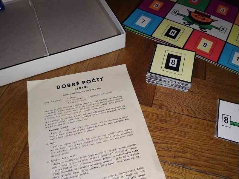 Loto Dobré počty, TOFA, kompletní, super stav! - foto 2
