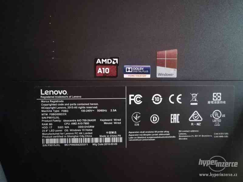 Lenovo IdeaCentre 700-24AGR Black - foto 2