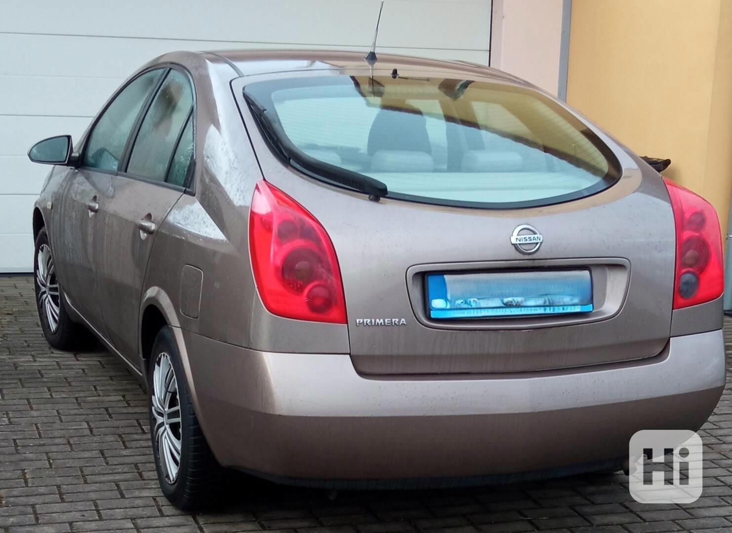 NISSAN PRIMERA 1,8 benzín r.v. 2007, STK 3/27, klima, kamera - foto 1