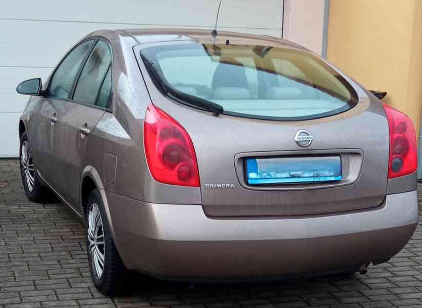 NISSAN PRIMERA 1,8 benzín r.v. 2007, STK 3/27, klima, kamera - foto 1