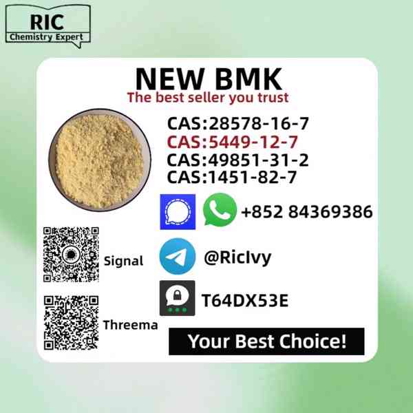 Prime Wholesale Bulk New 5449-12-7 B.MK Powder 28578-16-7