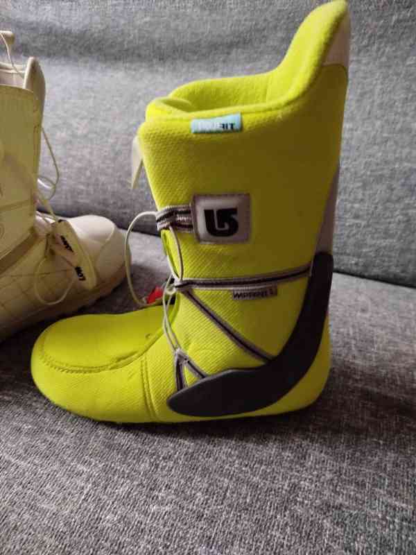 SNB boty BURTON MINT WHITE/GREY, dámské, vel.41 - foto 3