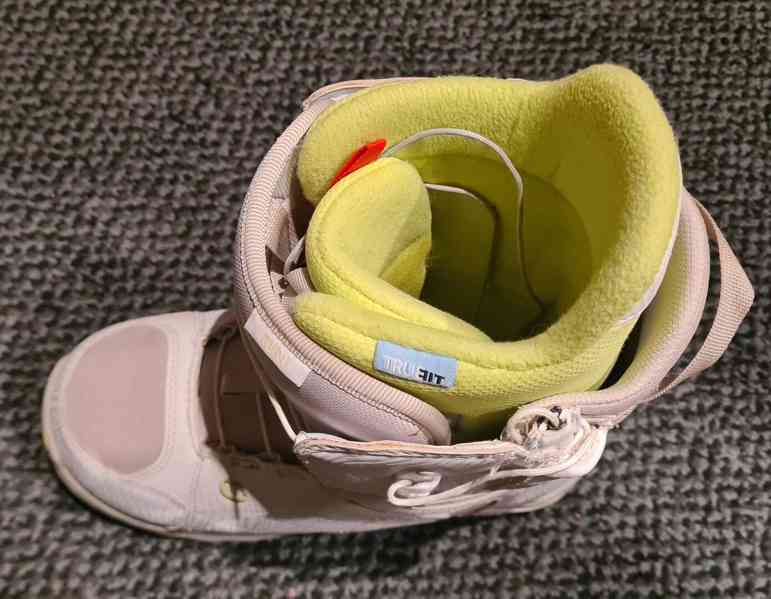 SNB boty BURTON MINT WHITE/GREY, dámské, vel.41 - foto 2