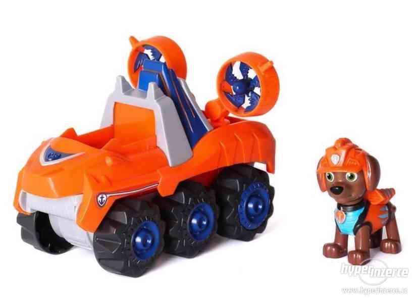 Tlapková Patrola  - vozidlo s figurkou - Zuma a dinosauři - foto 2