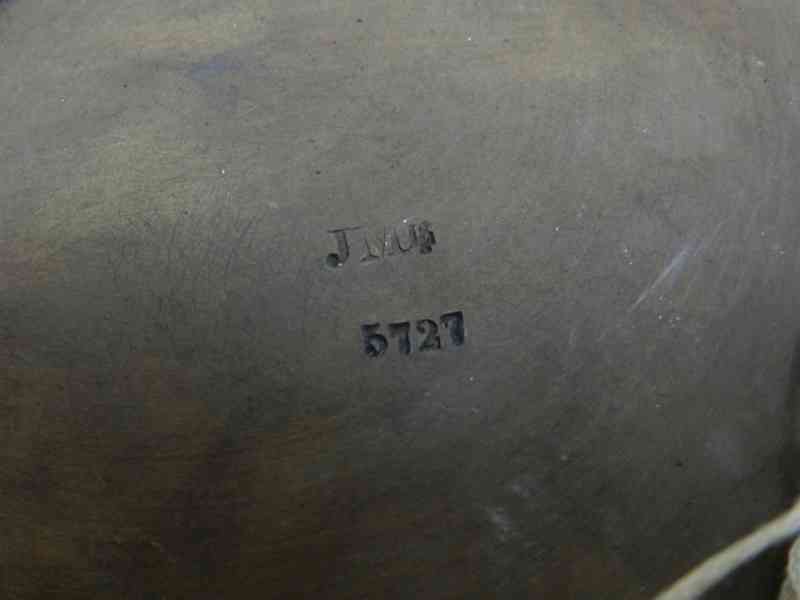 Obří secesní Talíř Vodopád Kolbacher Wasserfall J. Mareš  - foto 8