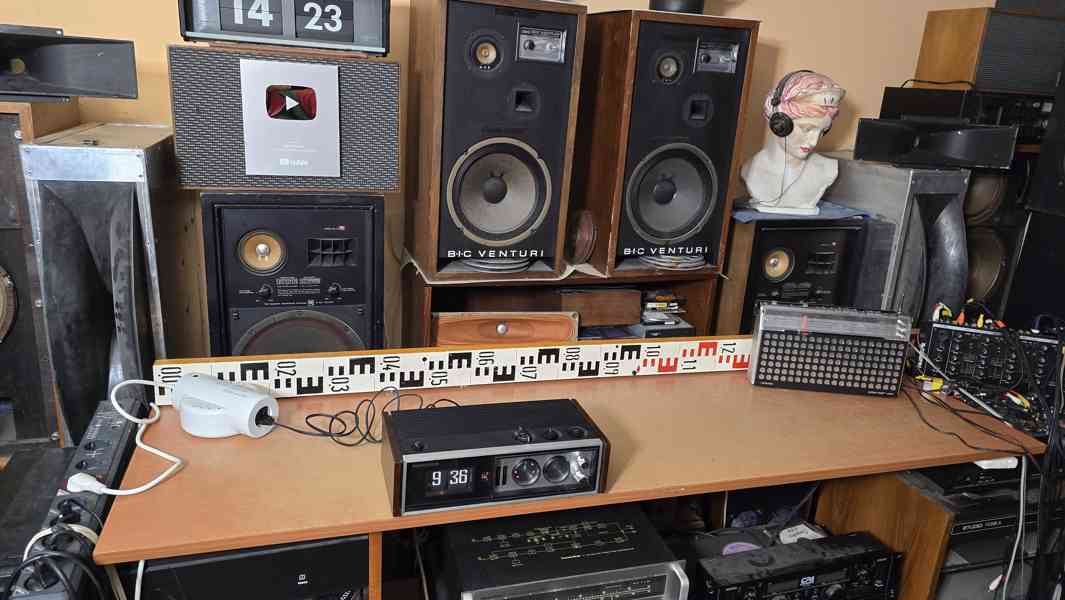 UNIKÁT - PANASONIC RC-7469 překlápěcí hodiny - rádio - foto 2