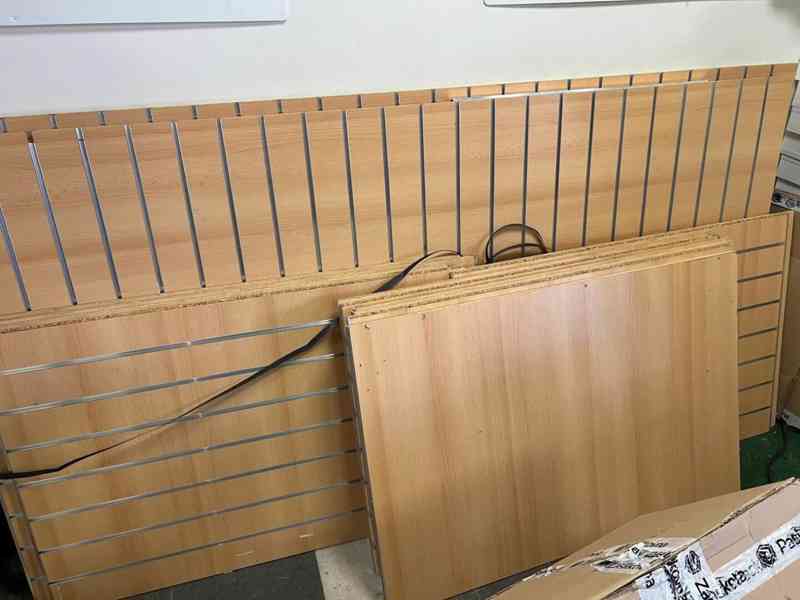 Drážkované panely Slatwall Spacewall - foto 2