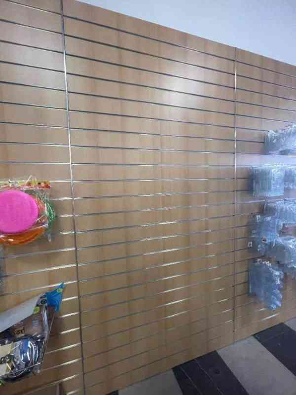 Drážkované panely Slatwall Spacewall - foto 1