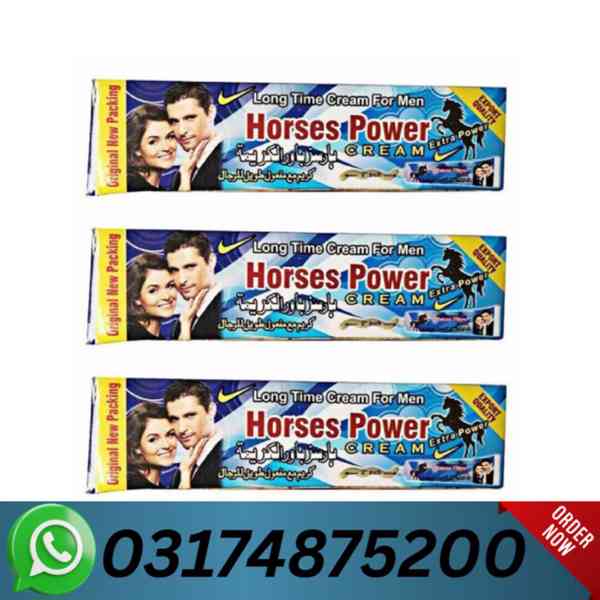 Horses Power Men Delay Cream In Pakistan=031748785200 - foto 2