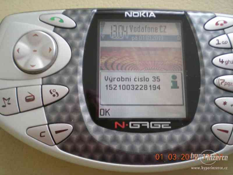 Nokia N-Gage - plně funkční přístroje z r.2003 + hry - foto 3