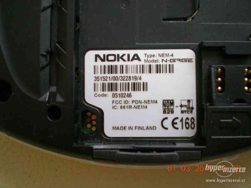 Nokia N-Gage - plně funkční přístroje z r.2003 + hry - foto 10