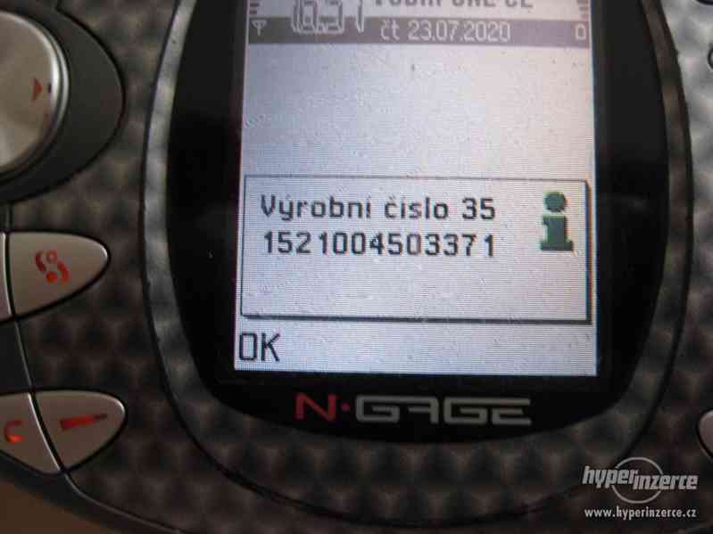 Nokia N-Gage - plně funkční přístroje z r.2003 + hry - foto 14