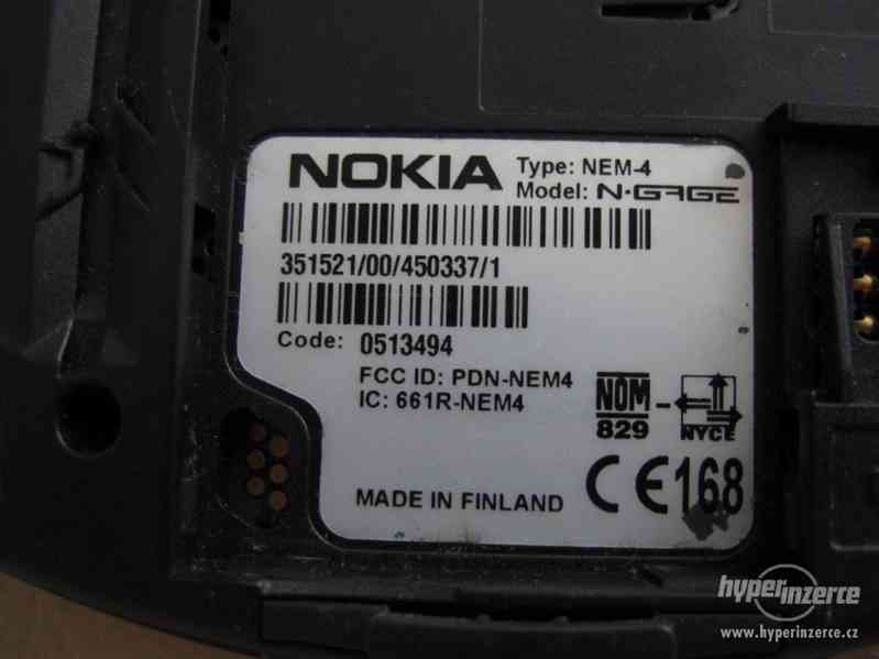 Nokia N-Gage - plně funkční přístroje z r.2003 + hry - foto 17