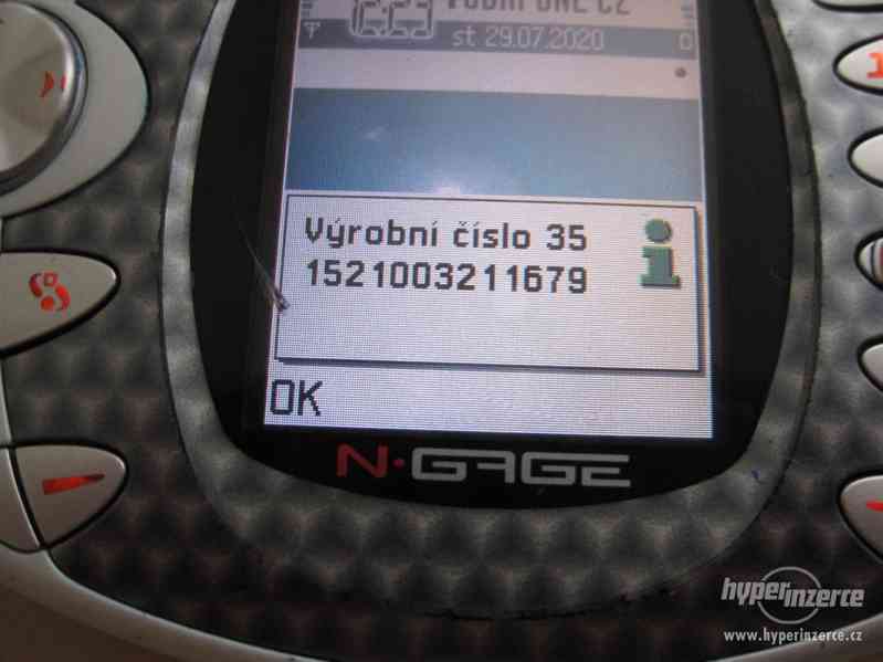 Nokia N-Gage - plně funkční přístroje z r.2003 + hry - foto 24