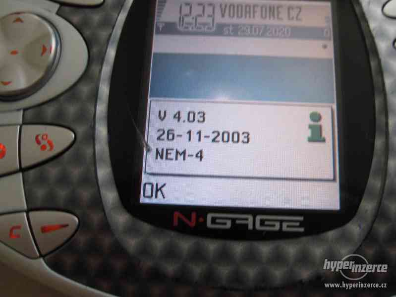 Nokia N-Gage - plně funkční přístroje z r.2003 + hry - foto 25