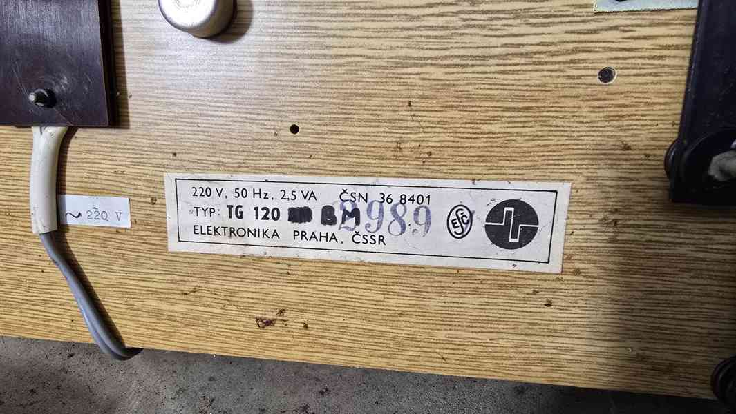 Transiwatt TG 120 - gramofon pro sběratele motor SMR 300-100 - foto 4