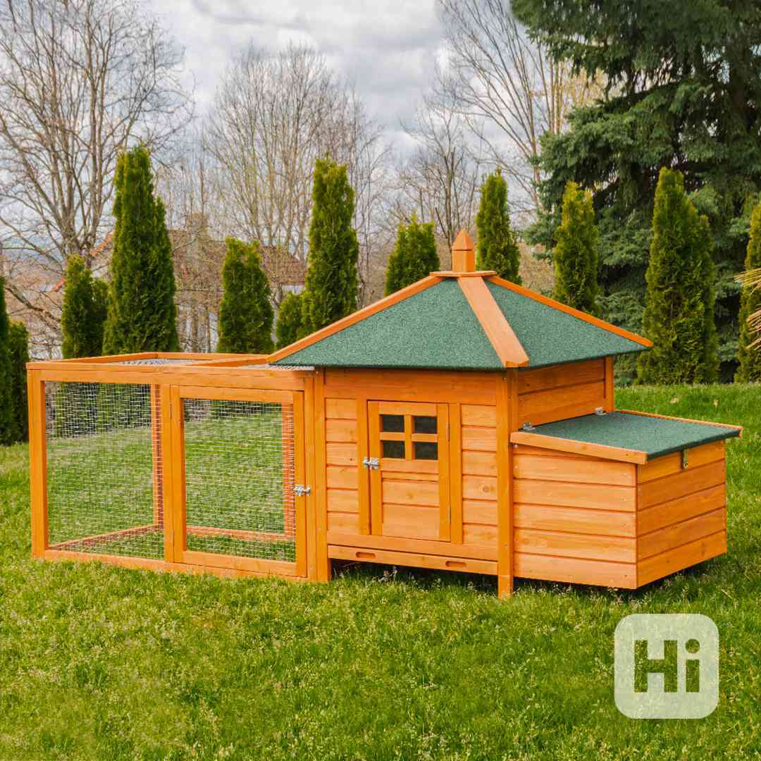 kurníky pro slepice s výběhem - foto 1