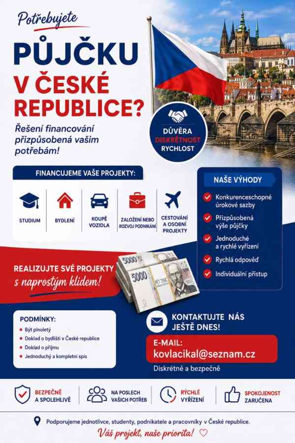 *🇨🇿Finanční řešení: Udělejte ze svých projektů realitu ješ