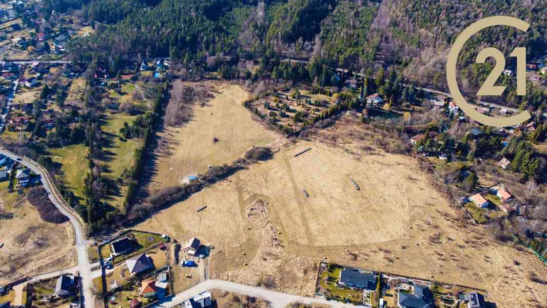 Pozemek k výstavbě RD, o rozloze 79 028 m2 v obci Stříbrná Lhota, okr. Mníšek pod Brdy - foto 14