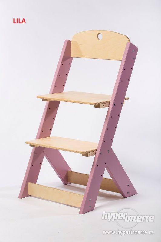 Rostoucí židle OMEGA III - různá barevná kombinace - foto 7