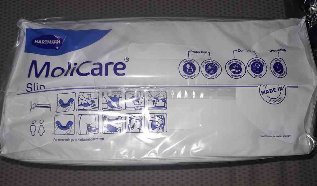 Zalepovací plenkové kalhotky Molicare.  - foto 3
