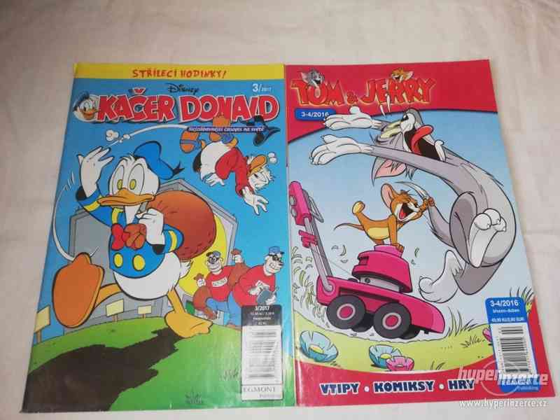 Komiksy-Kačer Donald, Mickey Mouse, Simpsons, T&J - foto 3