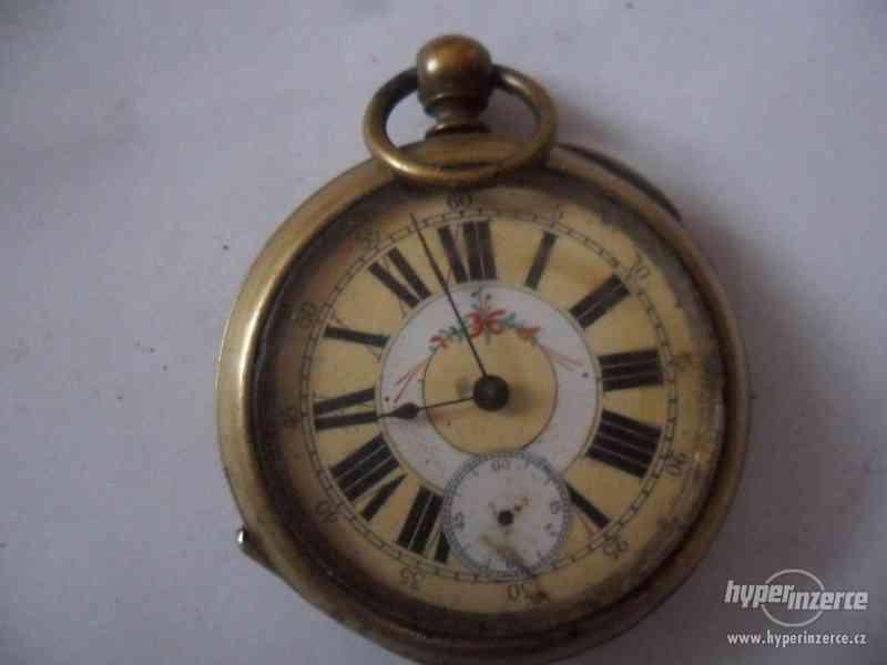 Staré kapesní hodinky - foto 4