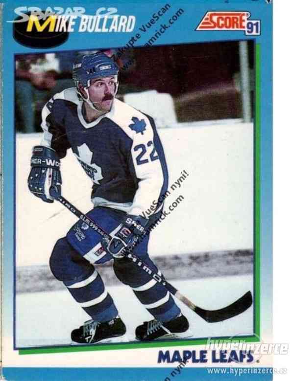 Mike Bullard - Toronto Maple Leafs kartička Score 1991 NHL - foto 1