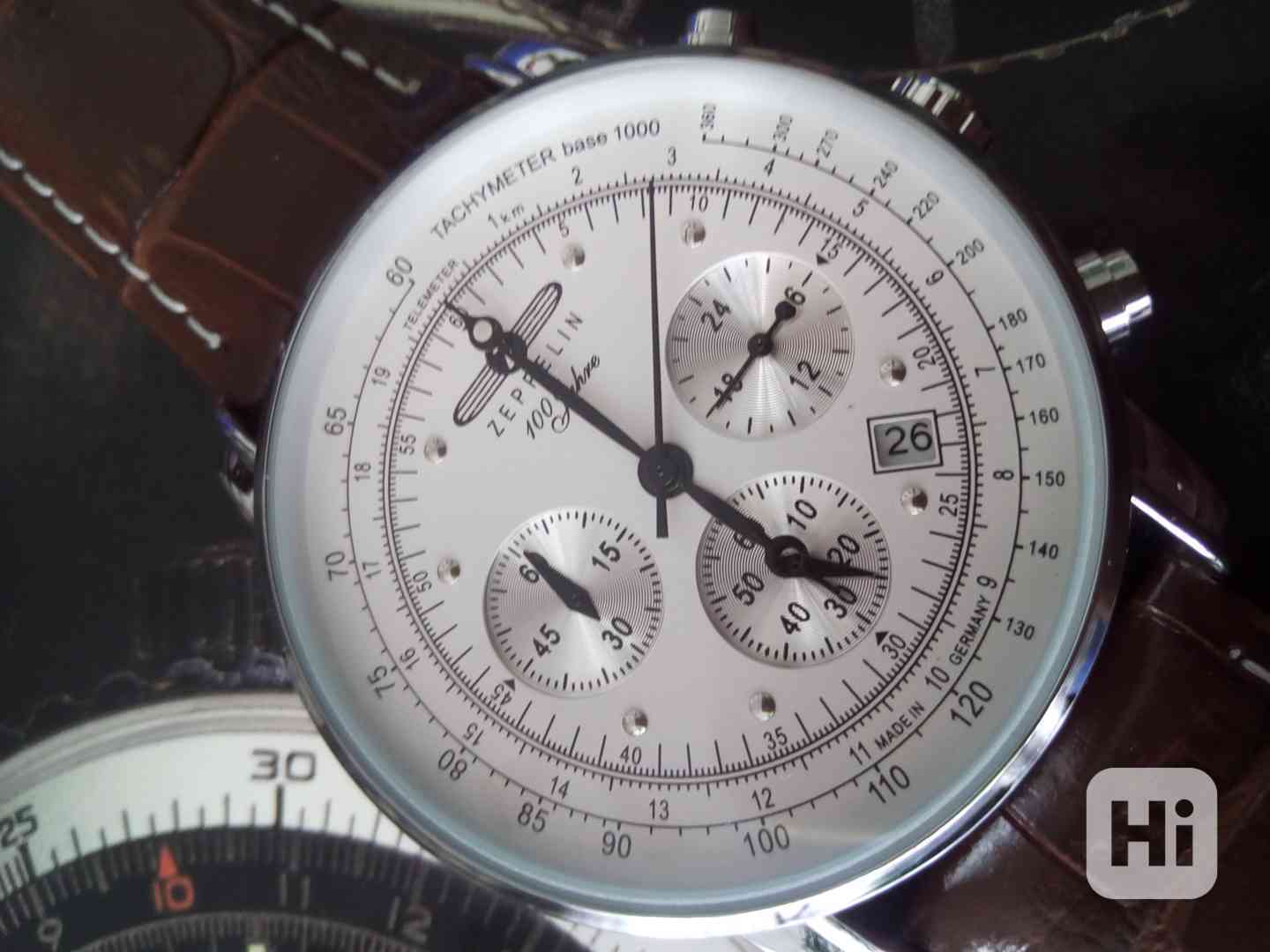 luxusní hodinky ZEPELLIN 100 JAHRE CHRONOGRAF - foto 1