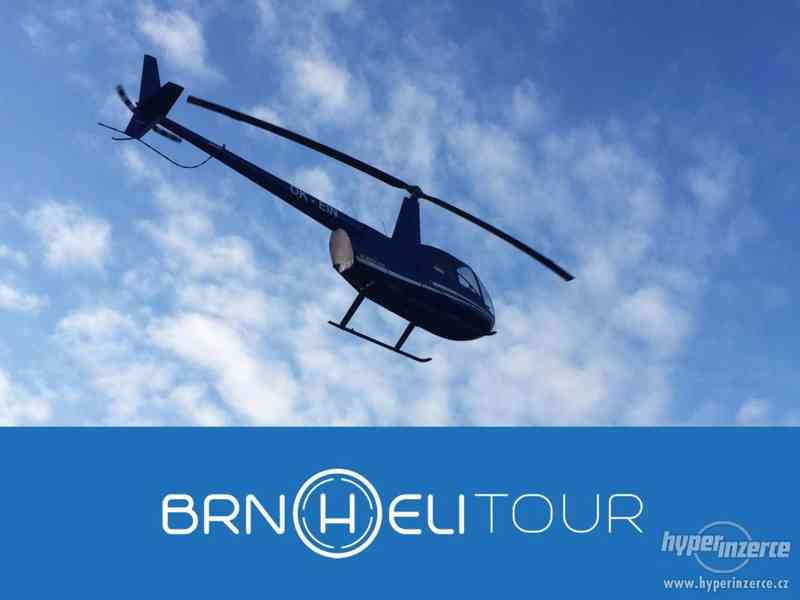 Romantický vyhlídkový let vrtulníkem pro 2 nad Brnem - foto 2