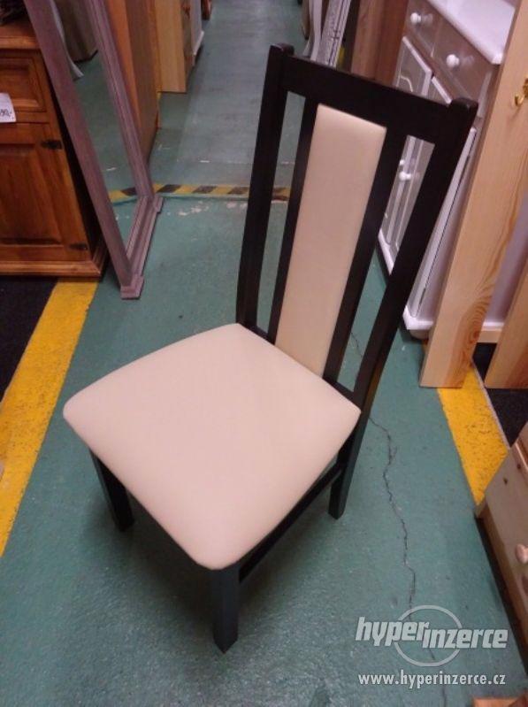 Levné židle 50kusů prodám materiál buk, 2 barvy: světlá a tm - foto 4