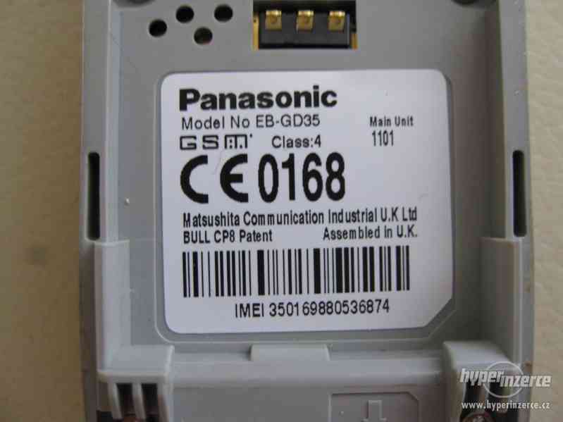 Panasonic EB-GD35 - mobilní telefony z r.2001 - foto 9