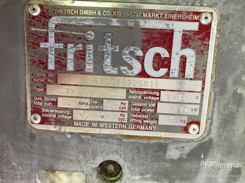 Rozvalovačka Fritsch náhradní díly - foto 6
