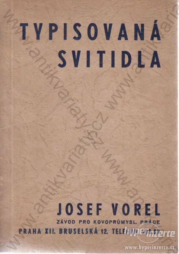 Typisovaná svitidla Josef Vorel - foto 1