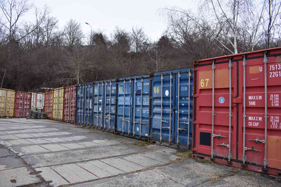 Pronájem skladů v kontejnerech Praha 4 Krč