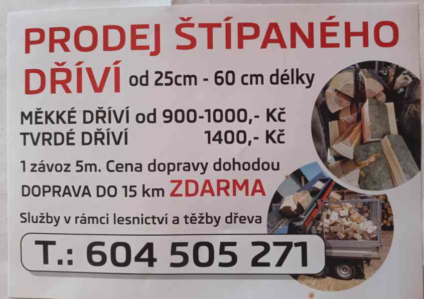 štípané palivové dřevo - SUCHÉ - foto 3