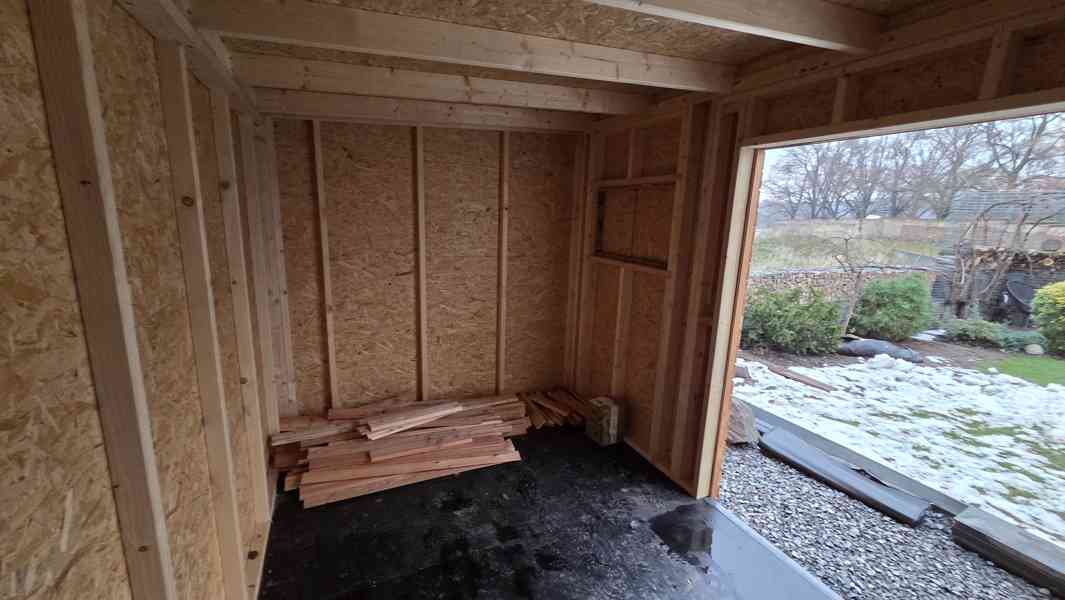 Sauna, kancelář, zahradní dům, tinny house, glamping  - foto 8