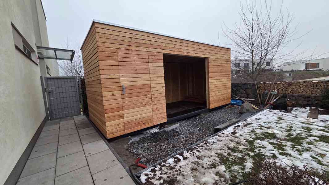 Sauna, kancelář, zahradní dům, tinny house, glamping  - foto 3