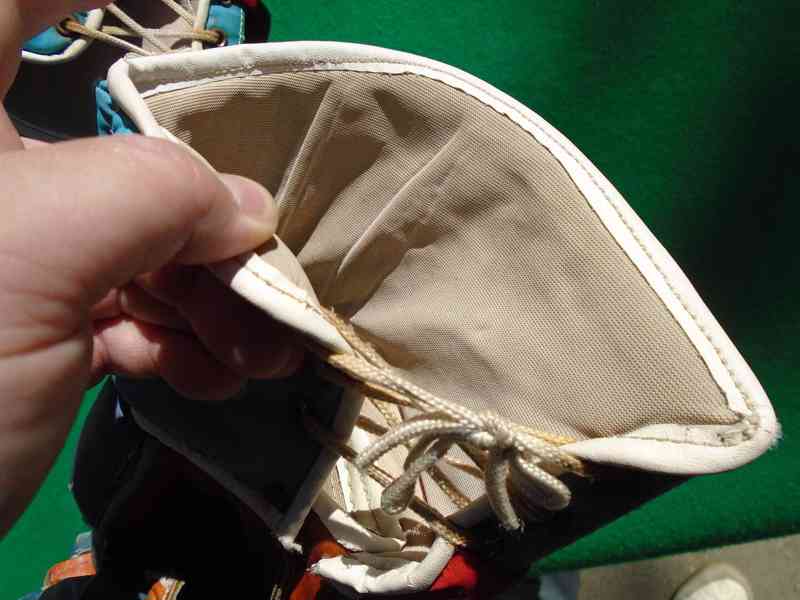 Retro hokejové hokej rukavice VHV Opus Praha 80.roky pěkné - foto 13