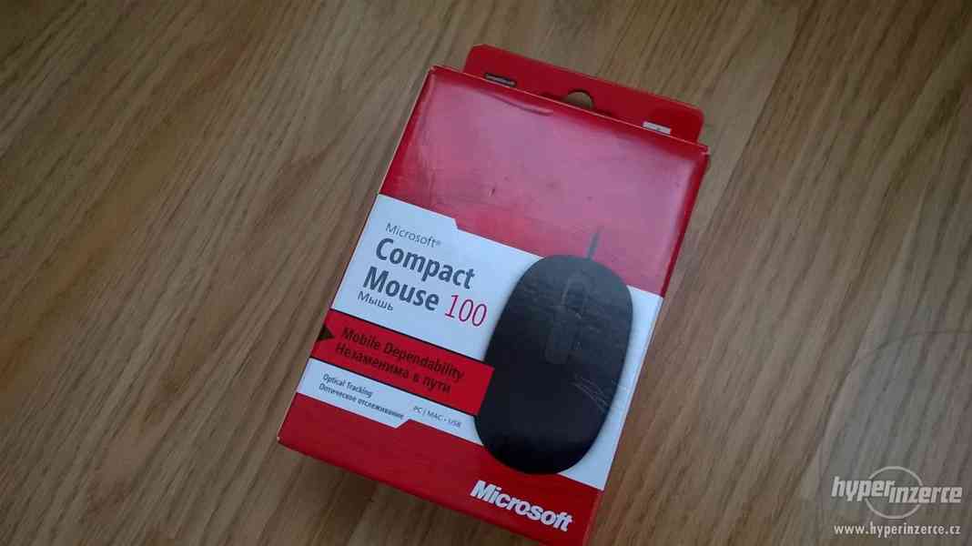 Microsoft - compact mouse 100 - mys - foto 1