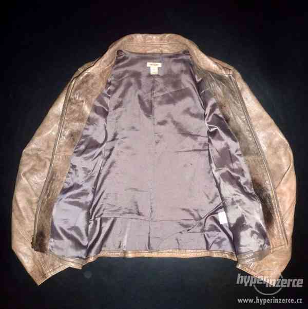 Kožená bunda dámská Halogen velikost L - foto 2