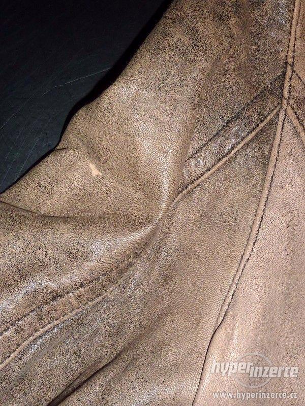 Kožená bunda dámská Halogen velikost L - foto 6